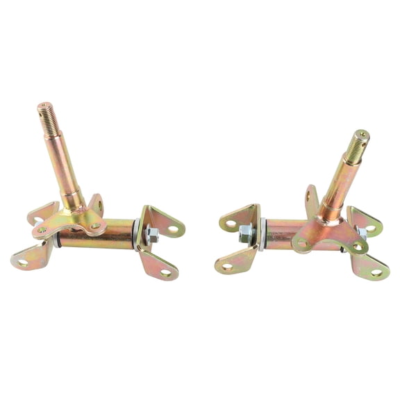 Mioren Steering Strut Knuckle Spindle Front Steering Knuckles, Steering Strut Knuckle Spindle Rugged for Drum Brake ATV Go Kart 50cc-150cc