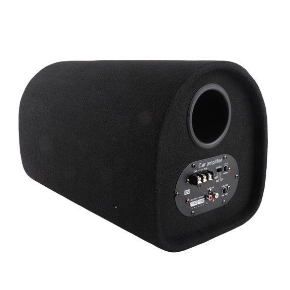 Mioren Subwoofer Subwoofer, Audio Subwoofer ABS Leather for Car for SUVs for RVs for Truck