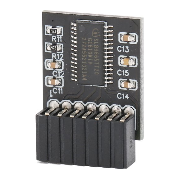 Mioren TPM 2.0 Encryption Security Module TPM Module System Components, 14Pin TPM 2.0 Encryption Security Module for Computers