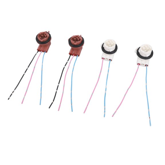 Mioren Tail Light Socket Bulb Pigtail Socket Plug Connector, Tail Light Socket 4 Packs for Montan