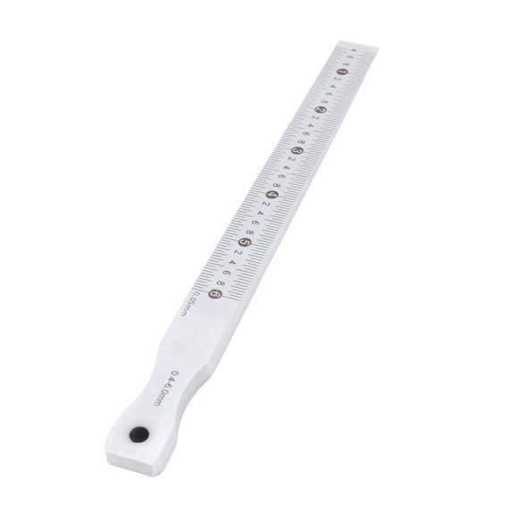 Mioren Taper Gage Taper Gage, 0.4-6mm Range Taper Measuring Tool for Construction