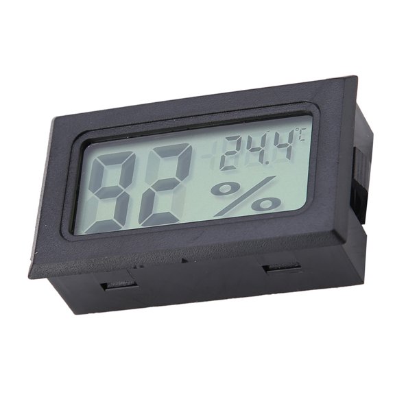 Mioren Thermometer Digital Meter Temperature Humidity Thermometer Hygrometer Small Size Practical Accurate Measurement for Reptile Vivariums Home Office