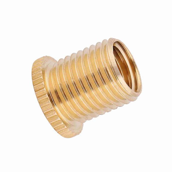 Mioren Thread Adapter Universal Car Auto Gear Shift Knob Screw Adapter Gold M12x1.25 for Different Vehicles