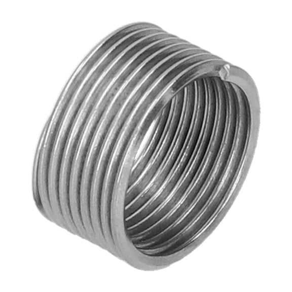 Mioren Thread Repair 20Pcs Thread Repair M14 x 1.25 Spiral Circle Insert Reducer Nut Threaded Expand Socket Set, Thread Inserts Tool, Restore Thread Accuracy and Strength, Compatible with Metric and