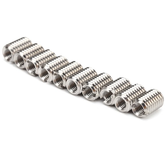 Mioren Thread Repairing Nut Thread Repairing Nut, Effective Thread Repair Tool 12MM Thread Repairing Nut for Lamps and Radiators for Automobiles for Electronic Communications