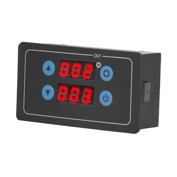 Mioren Timer Relay Module Times Relays Switch, DC 12V Time Relay with LCD Display for Motor for