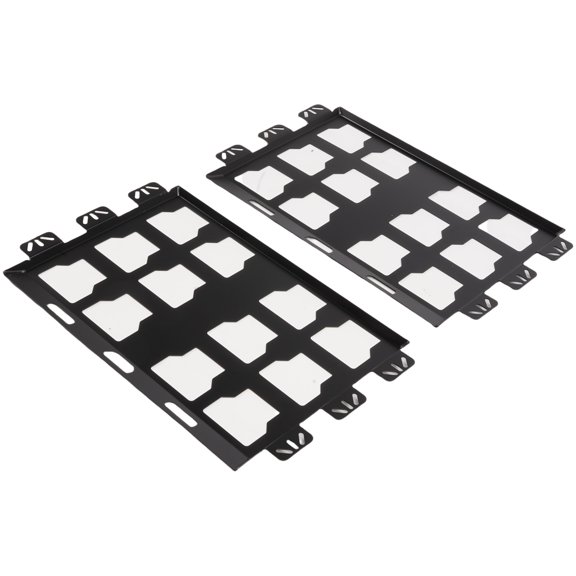 Mioren Tool Box Full 2 Pack Mounting Plates Compatible with Toolbox, 100 Lbs, Metal Full Plates for Tool Storage and Organization System
