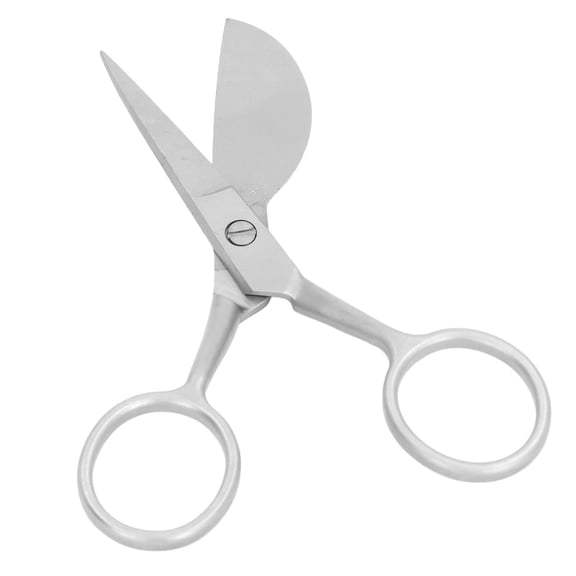 Mioren Tufting Carpet Scissors Stainless Steel Duckbill Carpet Cutter Mini Trimming Shears Portable Rug Making Craft Scissors Ideal for Household Use