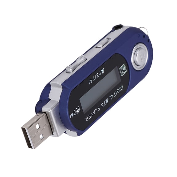 Mioren USB Music PlayerUsb USB 2.0 MP3 Player Retro Digital Music Player with LCD Display Supports MP3 WMA Formats Auto Shutdown