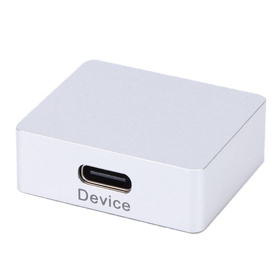 Mioren USB Power Signal SplitterSeparator USB C Power Splitter Module Aluminum Alloy USB 2.0 Type C Power Signal Separator Fit for RasPi