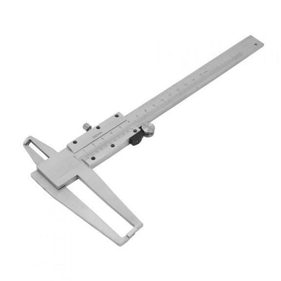 Mioren Vernier Caliper Vernier Caliper, Carbon Steel Inside Groove Inner Micrometer Measuring Tool, 9-150mm with Scale for Machining, Inner Hole Diameter Measurement
