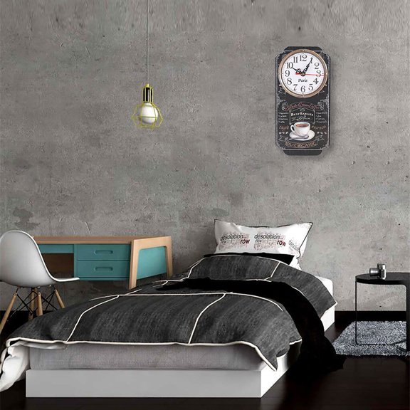Mioren Wall ClockWall Clock, Bar Clock Large Digit for Office for Home for School