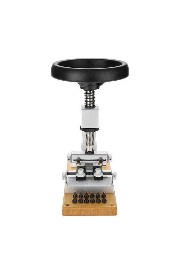 Watch Case Opener Bench Watch Case Opener, with 6 Dies and Adapter, for Watches etc, Designed for Watch Cases