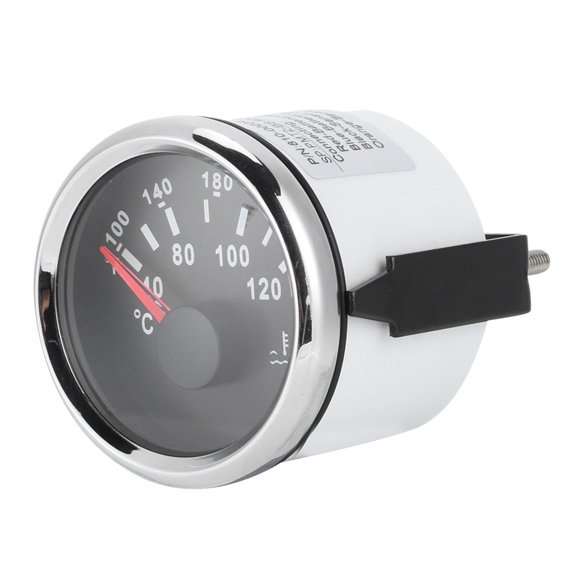Mioren Water Temperature Gauge Marine Engine Water Temperature Gauge 40-120 degrees Celsius Temp Meter for Boat RV Waterproof Stainless Steel Low Power Consumption