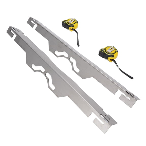Mioren Wheel Alignment Tool Wheel Alignment Tool Kit, Toe Alignment Tool 2 Pcs with 2 Tape Measures for Car