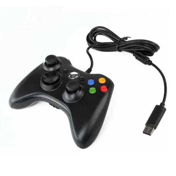 Mioren Wired Controller for 360 Wired Gaming Controller, Wired Gamepad Vibration Ergonomic Grip for PC