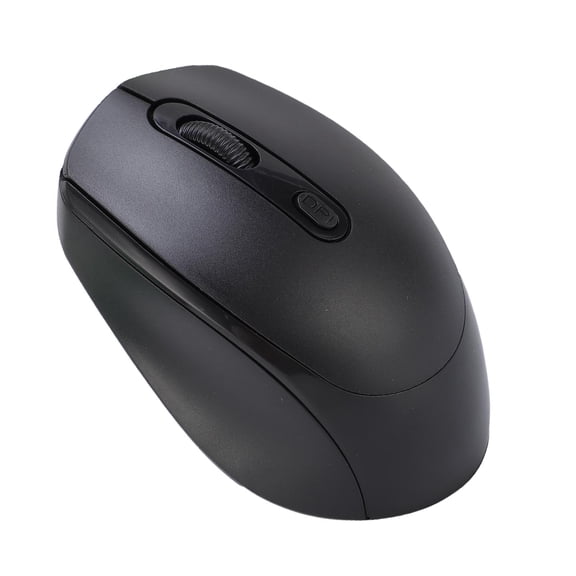 Mioren Wireless MouseBluetooth Mouse, 800 1200 1600DPI Adjustable Silent Intelligent Power Saving Wireless Mouse Automatic Sleep for Gaming Black