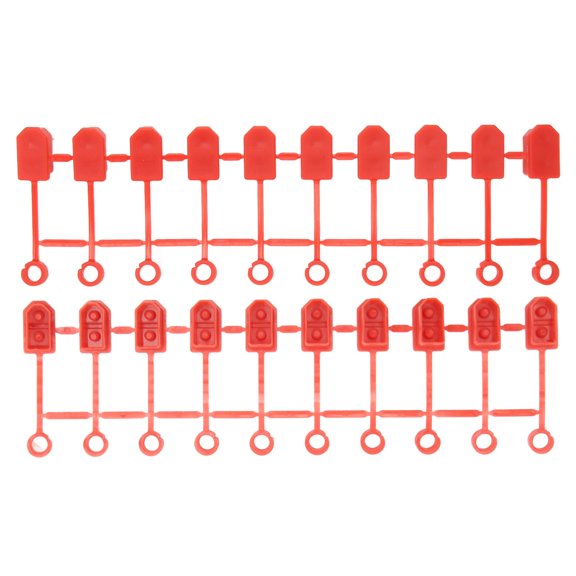 Mioren XT60 Plug Connector Rubber Terminal Dustproof Cover, XT60 Plug Connector Caps Wear Resistance 1 Strip 10Pcs for RC Model Battery Joint