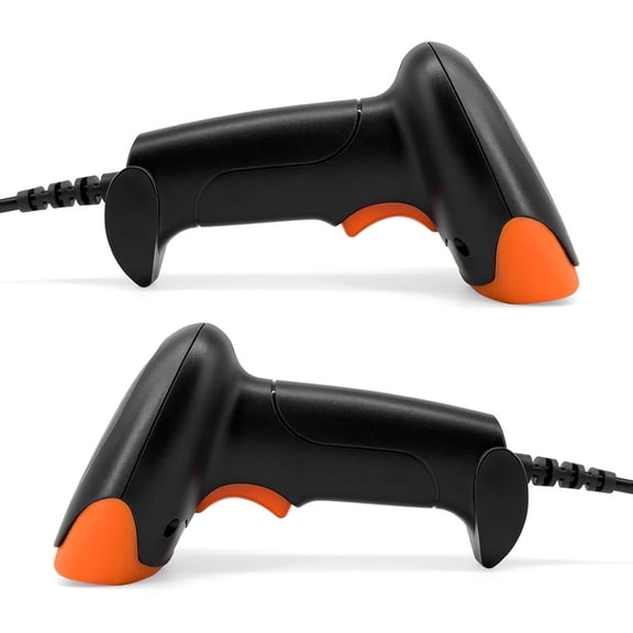 Mioren book scanner Barcode Scanner QR Barcode Scanner 2.4G Wireless Barcode Scanner USB Wired Barcode Reader 1D 2D QR PDF417 CMOS Image Sensor with Manual Continuous Scanning for Paper Screen