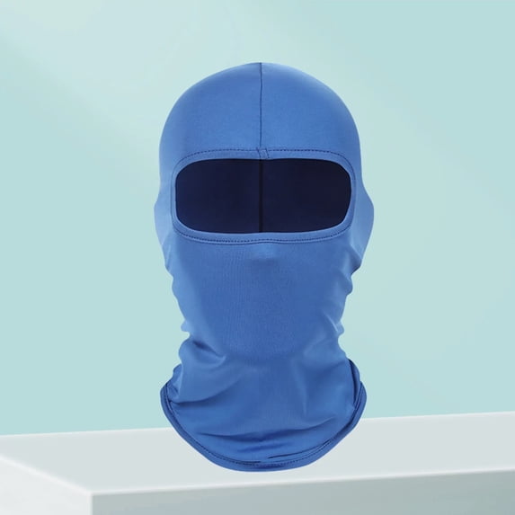 Miorin Under $5 Cooling Ice Silk Full Face Balaclava Hood, Stretch Breathable UV Protection Sun Mask with Large Eye Opening, Windproof Dustproof Neck Cover for Men Outdoor Motor Bike Golf