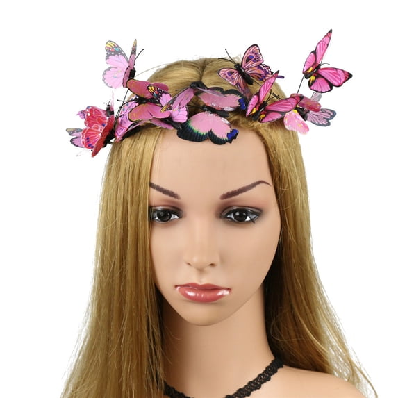 Miorin Under $5 Fascinator for Women Tea Party, Tea Party Headpiece for Women, Womens Fascinators Hats Vintage Derby Pillbox Hat Clip Headwear for Wedding Cocktail Dresses Accessories Pink