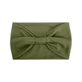 thumbnail image 1 of Miorin Under $5 Men Women Same Plain Sports Headband, Yoga Running Headband, Sweat Absorbing Hair Band, Non Slip Elastic Headband for Workout Gym Fitness, Green Heardband, 1 of 3