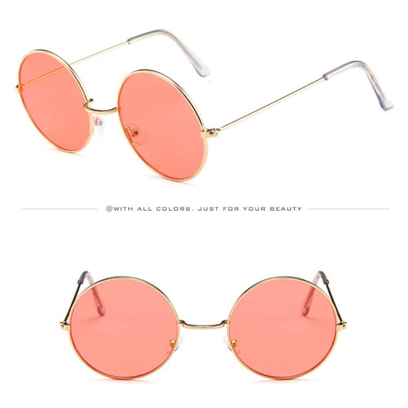 Miorin Under $5 Cat Eye Sun Glasses Shades for Women Rectangle Trendy Vintage Shades UV400 Protection Multicolor Frame Red Lens Sunglasses