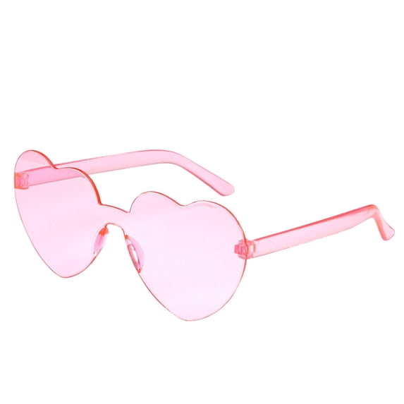 Miorin Under $5 Retro Rectangle Sunglasses for Women Fashion Lovely Style Plastic Frame Protection Multicolor Frame Pink Lens Sunglasses