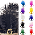 thumbnail image 1 of Miorin Under $5 Tea Party Hats for Women, Fascinators Hats, Fascinators Headband Headband with Mesh for Wedding Cocktail Dresses Black, 1 of 5