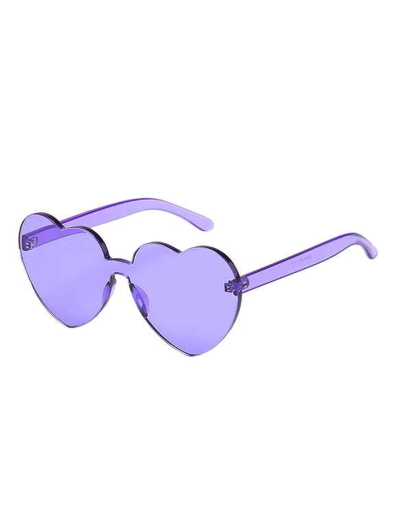 Under $5 Vintage Trendy Fashion Womens Sunglasses Vintage Cat Eye Mod Style Retro Glasses Purple Heart Frame Purple Lens Sunglasses