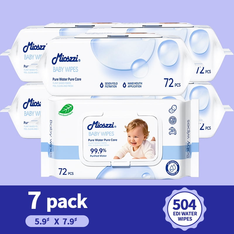 Kirkland Signature Baby Wipes, Ultra-Soft, Unscented, 100 Count