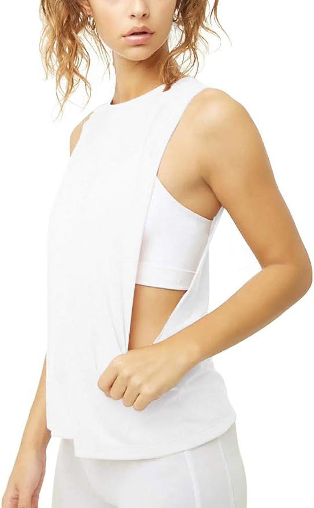 Mippo Loose Workout Tops for Women Muscle Shirts Gym Exercise Fitness