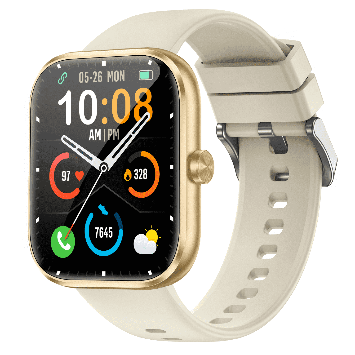 Mipqz Smart Watch for Men Women Answer/Make Calls, 1.83