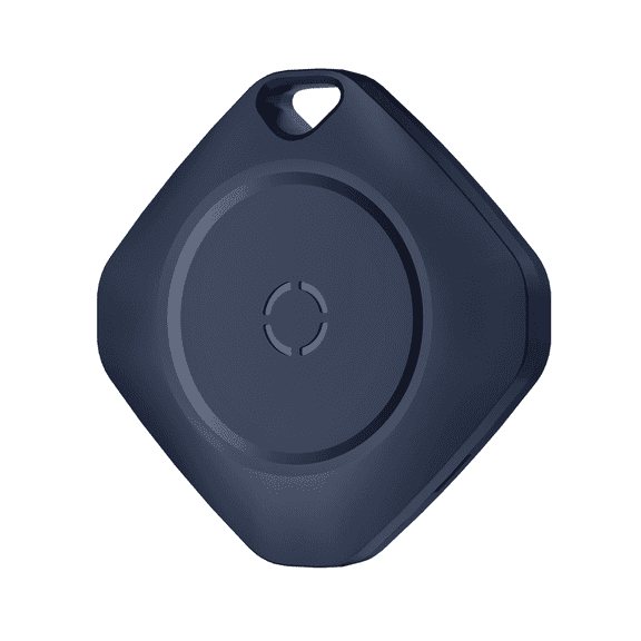 Mipqz Tracker Tags-1 Pack, Bluetooth Trackers Works with Apple Find My APP (iOS Only), 92 dB Sound, Replaceable Battery, Smart Tracking Tag Keys Finder and Item Locator for Keys,Luggage, Wallet, Blue