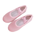 thumbnail image 1 of Miqool Ballet Dance Shoes for Kids Stretch Soft Sole Elastic Strap Practice Shoes for Perform Dance Yoga, 1 of 9
