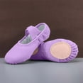 thumbnail image 1 of Miqool Ballet Shoes for Girls-Soft Canvas Dance Slippers with Non-Slip Soles, Ideal Ballet Flats for Toddlers and Kids, 1 of 4