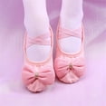 thumbnail image 1 of Miqool Ballet Shoes for Girls Toddler Ballet Slippers Soft Leather Boys Dance Shoes for Toddler/Little Kid/Big Kid, 1 of 3