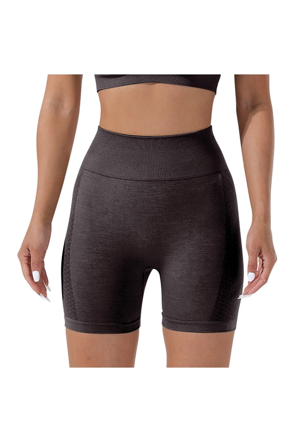 Biker Shorts for Women, 5" High Waisted Butt Lifting Tummy Control Fitness Athletic Workout Running Yoga Shorts Spandex Booty Shorts for Gym Volleyball Dance