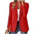 thumbnail image 1 of Miqool Blazers for Women Casual Oversized Open Front Cardigan Long Sleeve Jackets Business Office Business Suit Blazer, 1 of 6