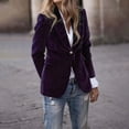 thumbnail image 1 of Miqool Blazers for Women Casual Oversized Open Front Cardigan Long Sleeve Jackets Business Office Business Suit Blazer, 1 of 4