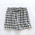 thumbnail image 1 of Miqool Cotton Plaid Pajama Shorts for Women Loose Comfort Elastic Waist Summer Lounge Sleep Shorts Pj Bottoms, 1 of 3