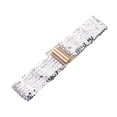 thumbnail image 1 of Miqool Glitter Sequin Belts for Women Girls, Wide Waist Belt Elastic Stretch Waistband Dance & Disco Belt Cinch Belt Metal Buckle for 70s 80s Costume Party Disco, 1 of 2