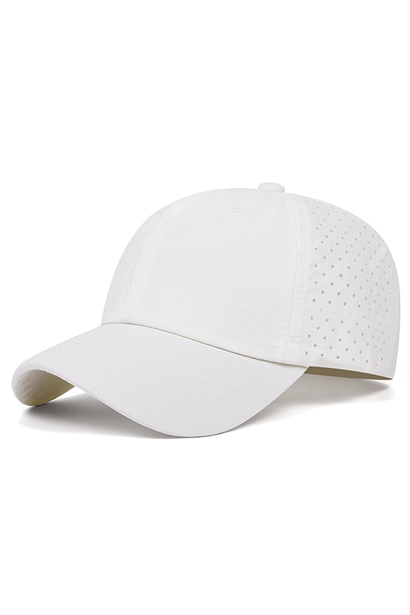 Kids Quick Dry Baseball Cap, Boys Girls Breathable Mesh Sun Hat, Adjustable Lightweight Outdoor Sport Cap