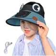thumbnail image 1 of Miqool Kids Sun Hat with Built-in Fan, UPF 50+ Sun Protection Hat, USB Rechargeable Wide Brim Sun Visor for Boys Girls 4-12 Years, 1 of 6