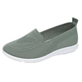 thumbnail image 1 of Miqool Loafers for Women Mesh Comfort Slip On Walking Shoes Knit Dressy Breathable Business Casual Work Flats, 1 of 6
