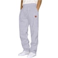 thumbnail image 1 of Miqool Men's Casual Cargo Pants Workout Loose Fit Stretch Drawstring Hiking Sweatpants with Multi Pockets, 1 of 4