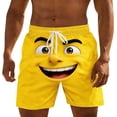 thumbnail image 1 of Miqool Men's Funny Swim Trunks Quick Dry Summer Beach Shorts Swim Shorts Board Shorts Swimwear Bathing Suits with Drawstring Waist, 1 of 5