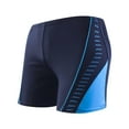 thumbnail image 1 of Miqool Men's Rash Guard Swim Shorts Compression Swim Jammers Square Leg Quick Dry Athletic Training Swimming Shorts Swimsuit, 1 of 3