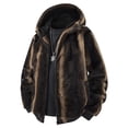 thumbnail image 1 of Miqool Men's Winter Jacket with Hood Repellent Windproof Thicken Parka Fashion Winter Coats, 1 of 6