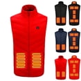 thumbnail image 1 of Miqool Mens Heated Vest Zip Up USB Electric Heated Vest Heating Jacket Winter Vests for Outdoor Motorcycle Camping Fishing Skiing, 1 of 7